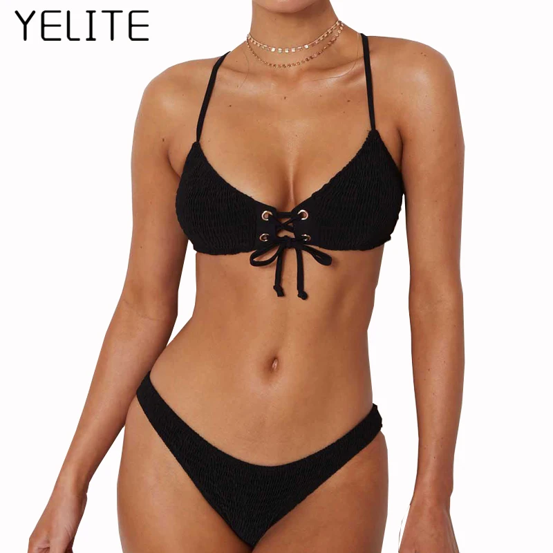 triangle top swimwear