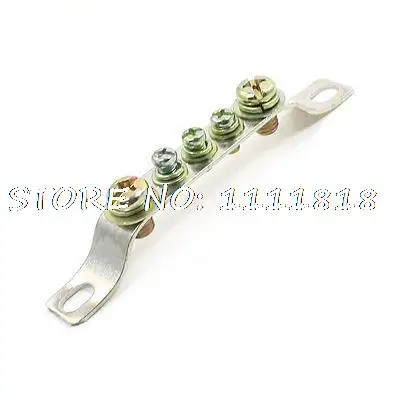 

Copper Earth Screw Terminal Block 5 Position Arch Neutral Connector