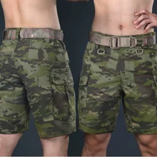 Военные тактические шорты камуфляж Карго короткие брюки Охотник одежда выживания снаряжение