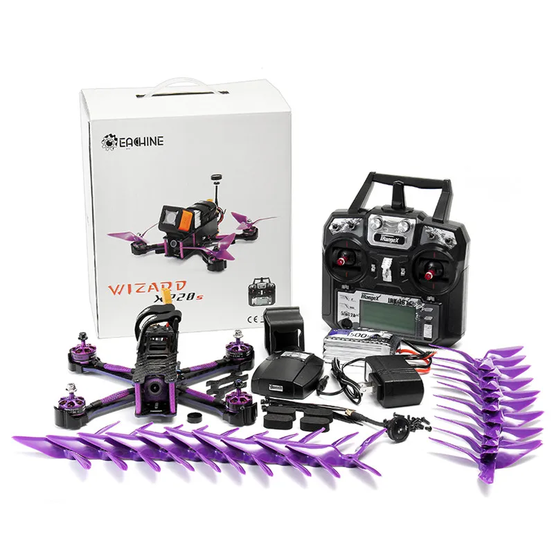 Eachine Wizard X220S X220 FPV Racer Drone F4 5 8G 72CH VTX 30A BLHeli_S 800TVL камера w/ iRangeX iRX i6X RTF VS X220|racer drone|fpv racer