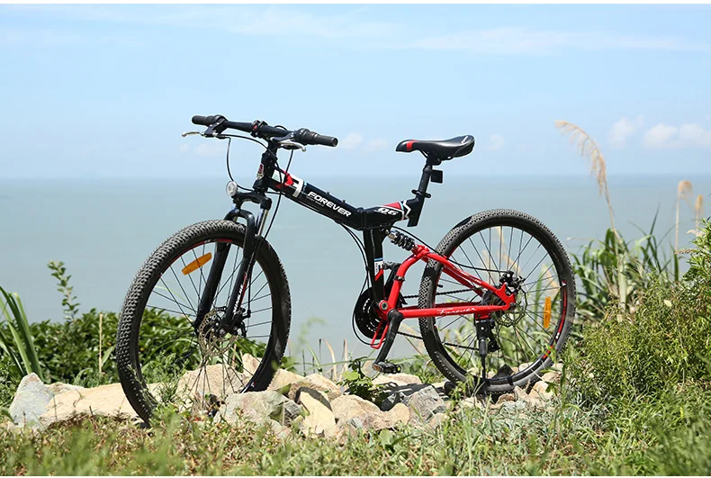 Excellent New Brand 26 inch carbon steel 24 speed quality mountain bike outdoor sports downhill disc brake bicicleta MTB bicycle 33 Excellent New Brand 26 inch carbon steel 24 speed quality mountain bike outdoor sports downhill disc brake bicicleta MTB bicycle 33