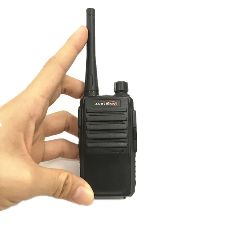 PMR Walkie Talkie 5 Вт XUNLIBAO X1 Мини двухстороннее радио приемопередатчик FRS с наушником