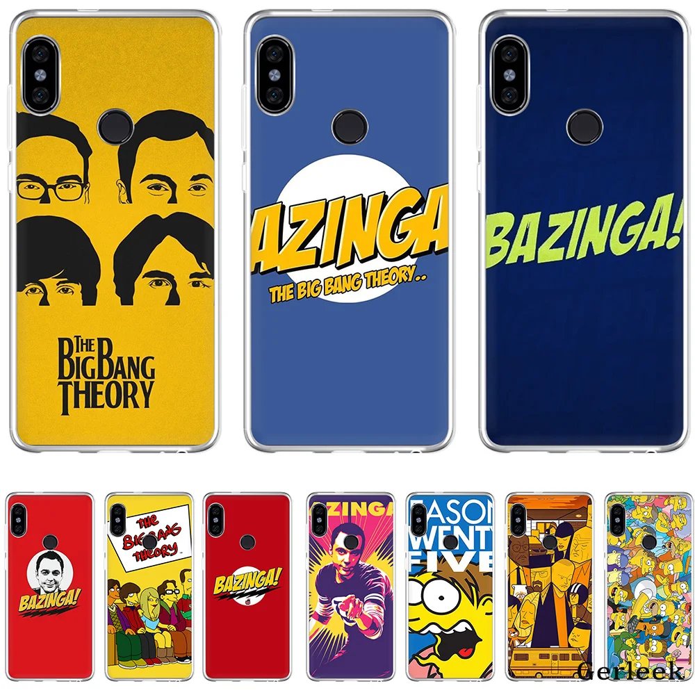 

Soft Tpu Case Bazinga The Big Bang Theory Tv Show Cover For Xiaomi Xiaomi Redmi Note 4 4A 5A 5 Plus 6 67 GO S2 6A Pro S2 Shell