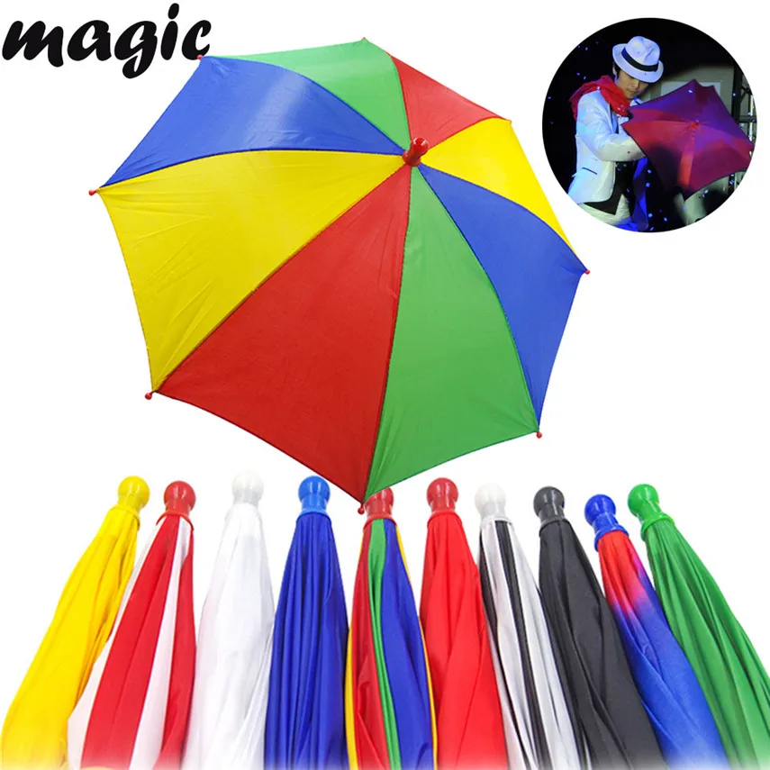 

2018 Tops Quality 40cm Magic Umbrella Magic Tricks Gimmick Prop Accessories Comedy Vanishing Stage Gift Free Shipping juguete X*