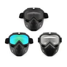 

Newest Motorcycle Helmet Motor Riding Face Mask Dust Preventing Helmets Anti-UV Goggles Shield Windproof Nose Hot Drop Shipping