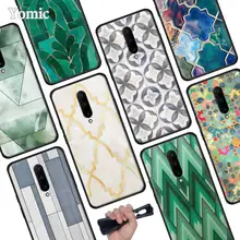 Morocco Art Deco Tile Black Soft Case for Oneplus 7 Pro 7 6T 6 Silicone TPU Phone Cases Cover Coque Shell