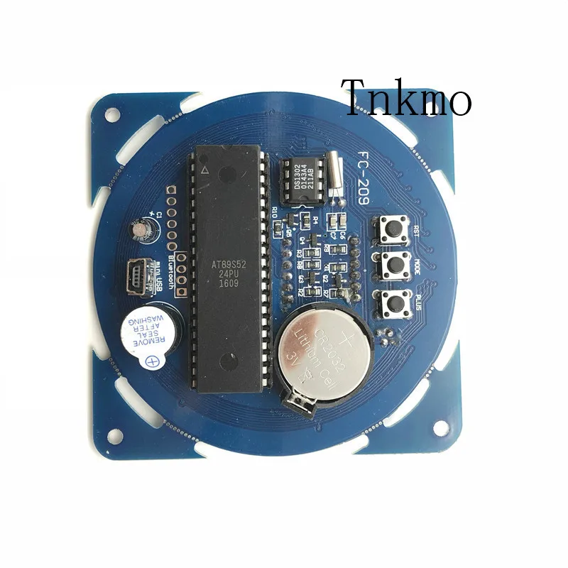 

1PCS DS1302 Rotating LED Display Alarm Electronic Clock Module LED Temperature Display
