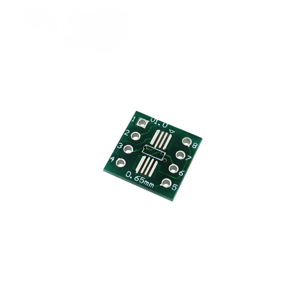 10 шт./лот MSOP / SOIC TSSOP SOP8 Поворотный адаптер DIP8 IC Socket/переходная пластина/PCB PB FREE|plate