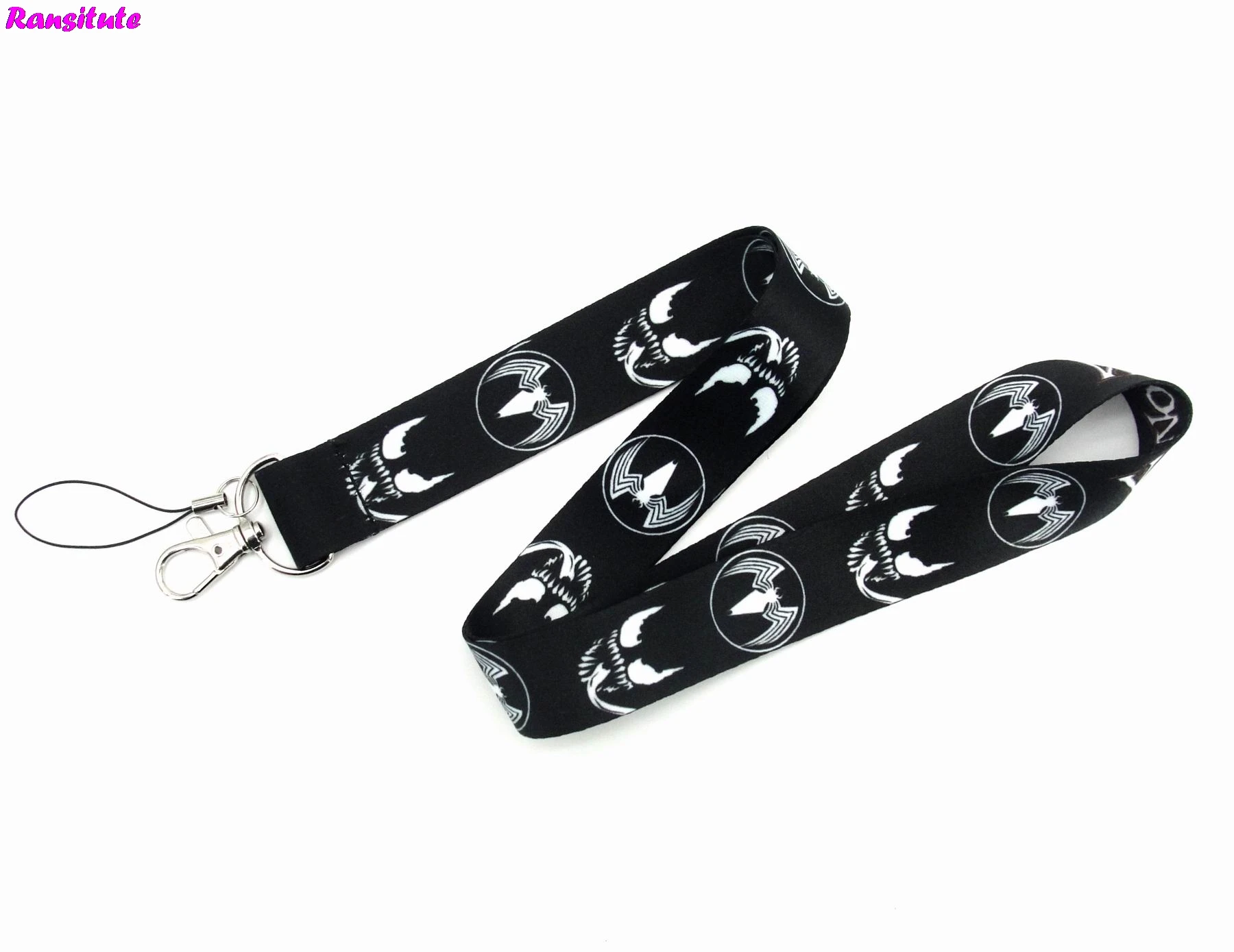 Ransitute Venom Lanyard Neck Strap for keys ID Card Mobile Phone Straps Badge Holder DIY Hang Rope R413