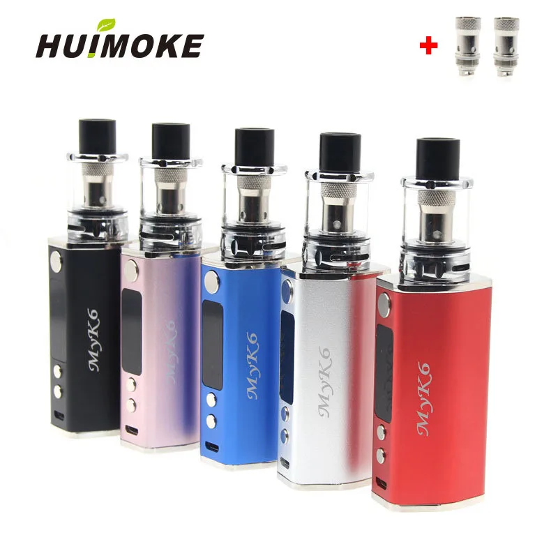 

2019 Vaporizer Starter Kits MYK6 80W Kit 3.5ml Atomizer Tank 2000mAh Battery E cigarette VS HT50 Electronic Cigarette Kit