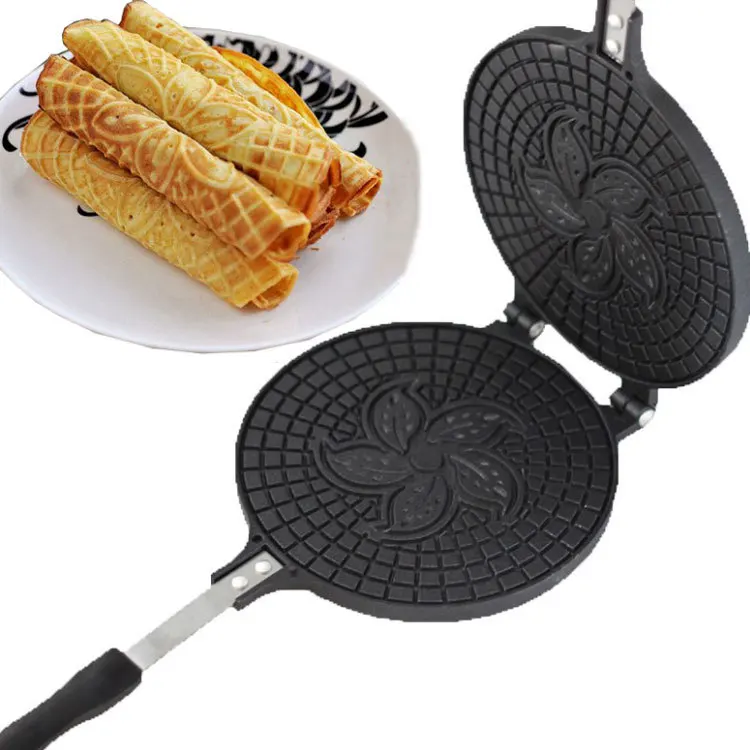 Egg & Pancake Rings Egg Roll Machine Crispy Omelet Mold Baking Pan for the Waffles Cake Cooking Tools CT429