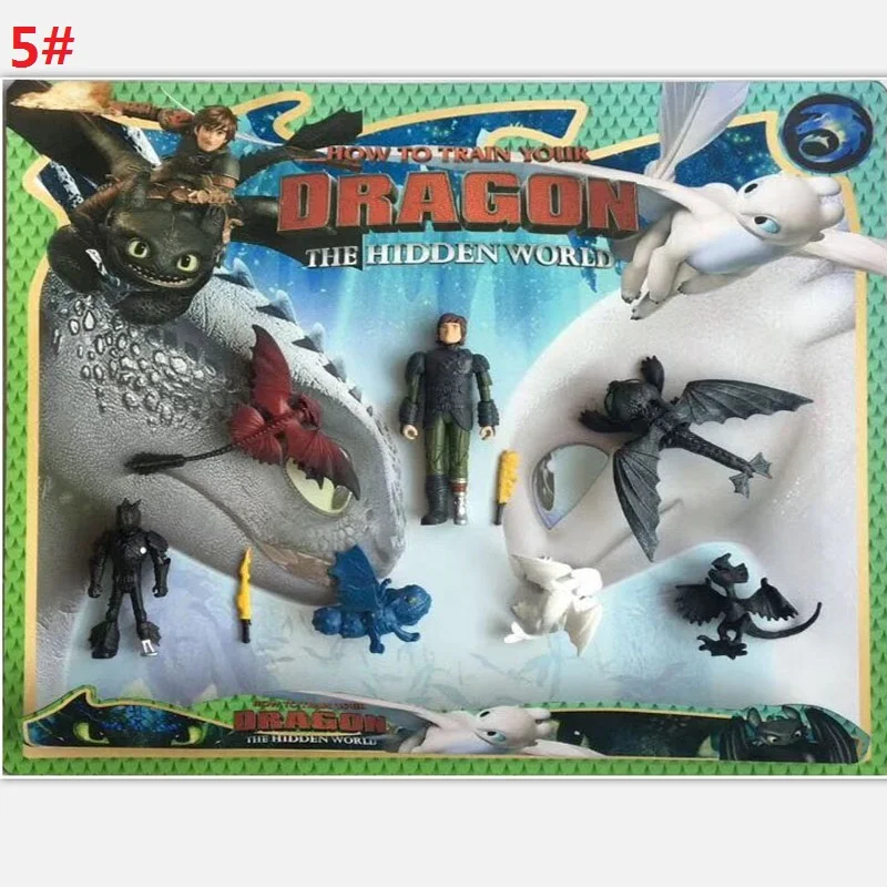 Details about   How To Train Your Dragon Night Light Fury Kids Toy Action Figure Collection Gift 