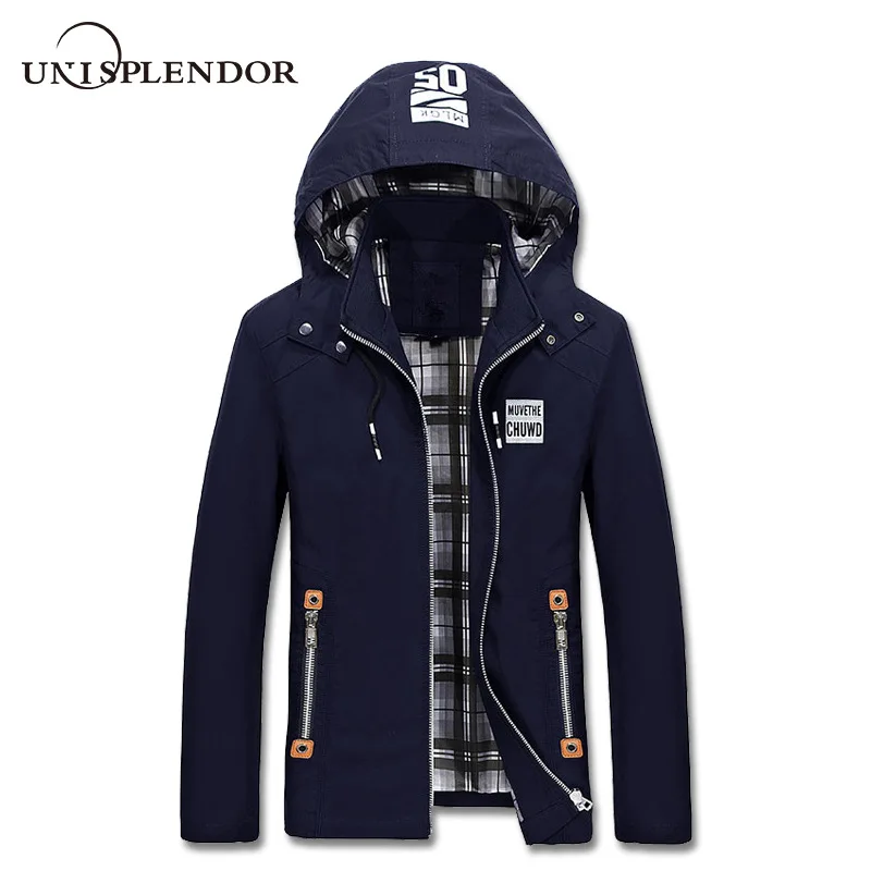 

2019 Autumn Spring Men Hooded Jackets Solid Zipper Tracksuit Casual Jacket Man Coats Hip Hop Male Streetwear Homme Tops YN10299
