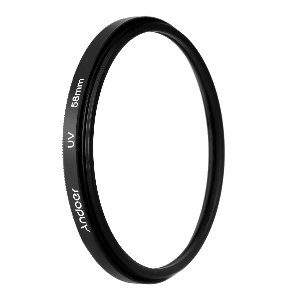 

Andoer 58mm UV Ultra-Violet Filter Lens Protector for Canon Nikon DSLR Camera