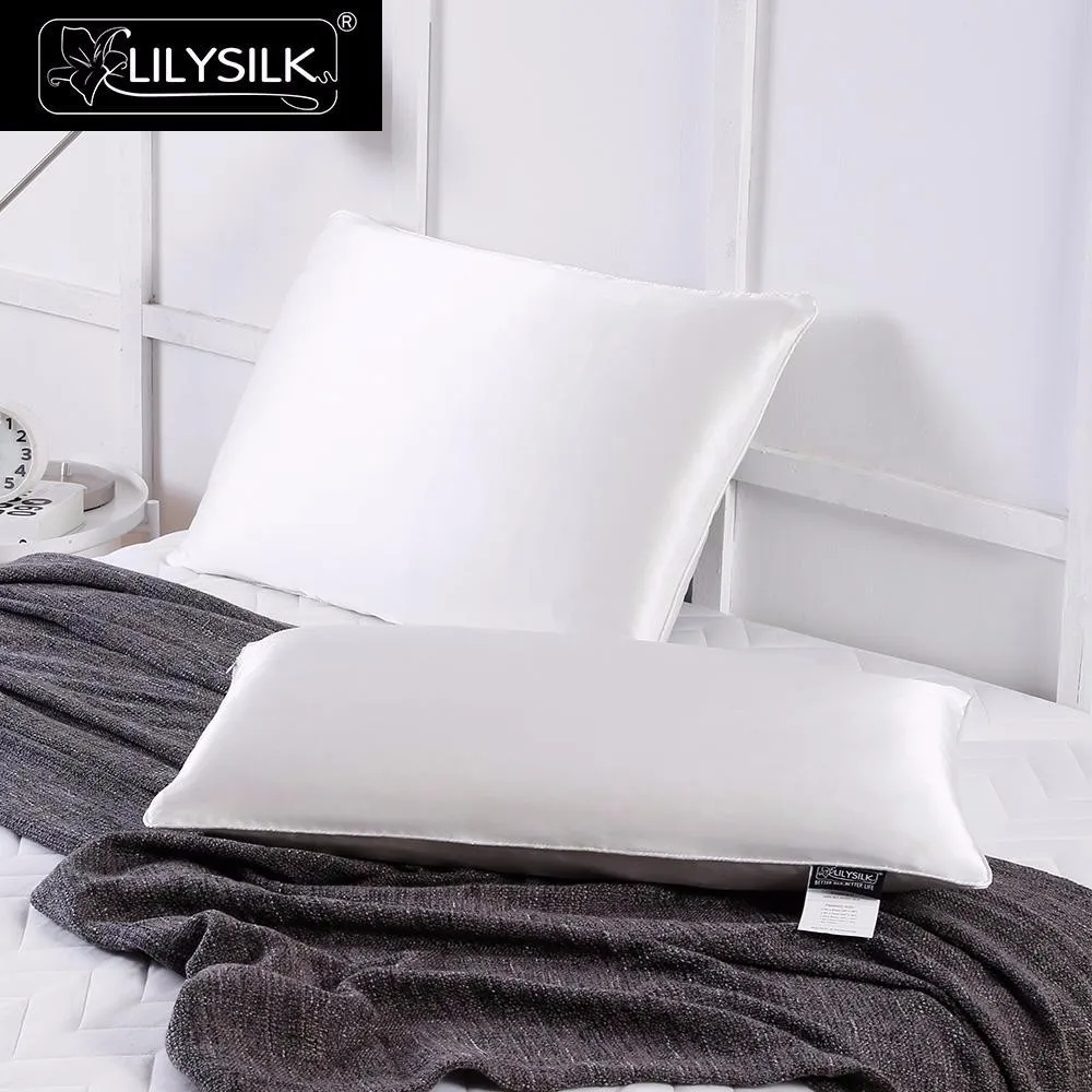 Lilysilk шелковая наволочка на подушку для волос чехол для подушки 19MM одна сторона