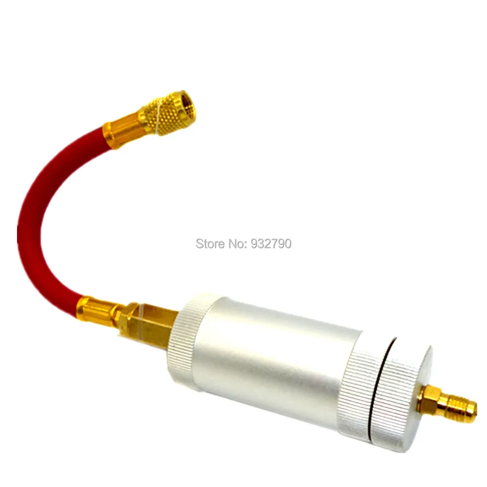 AC R134a R12 R22 Oil Dye Injector 134a 2 Oz Injection Tool AC Oil Filling Tube