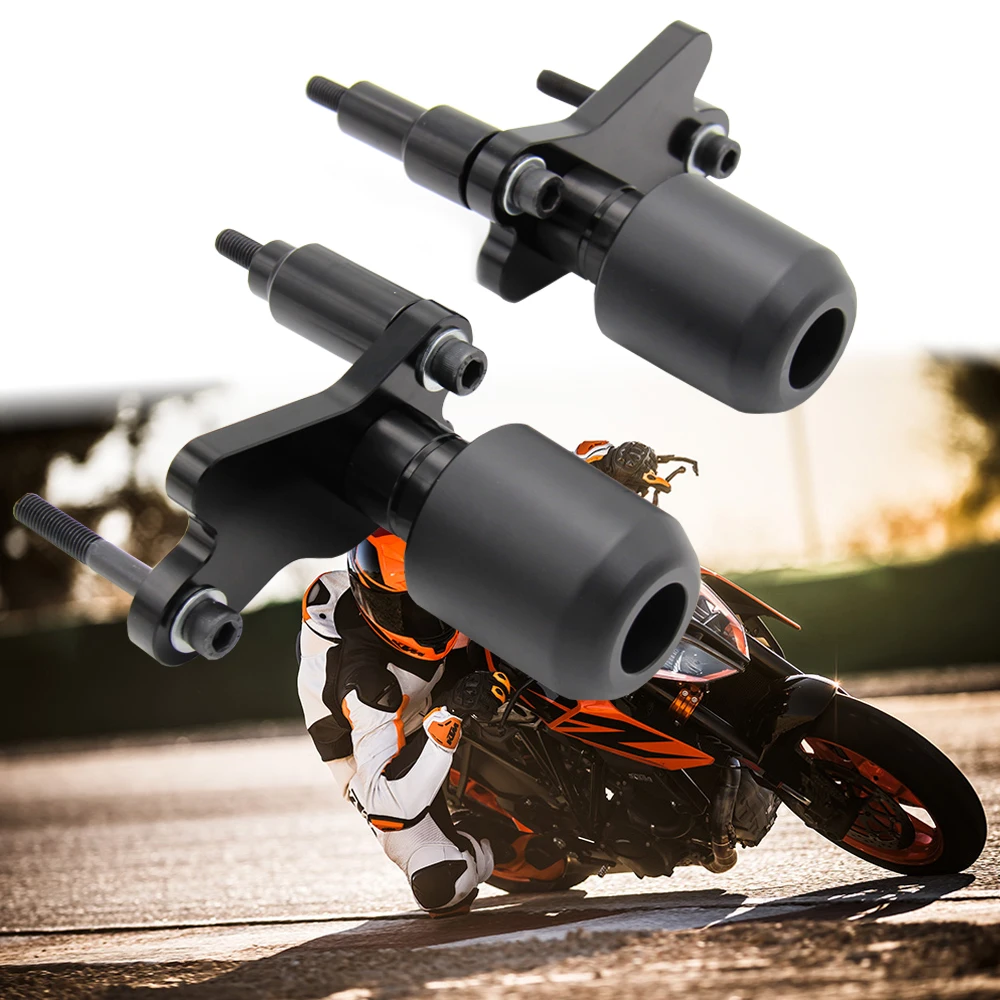 

Motorcycle Drop protection CNC Aluminum Left and Right Frame Slider Anti Crash Protector For KTM 1290 Super duke 2014 2015-2018