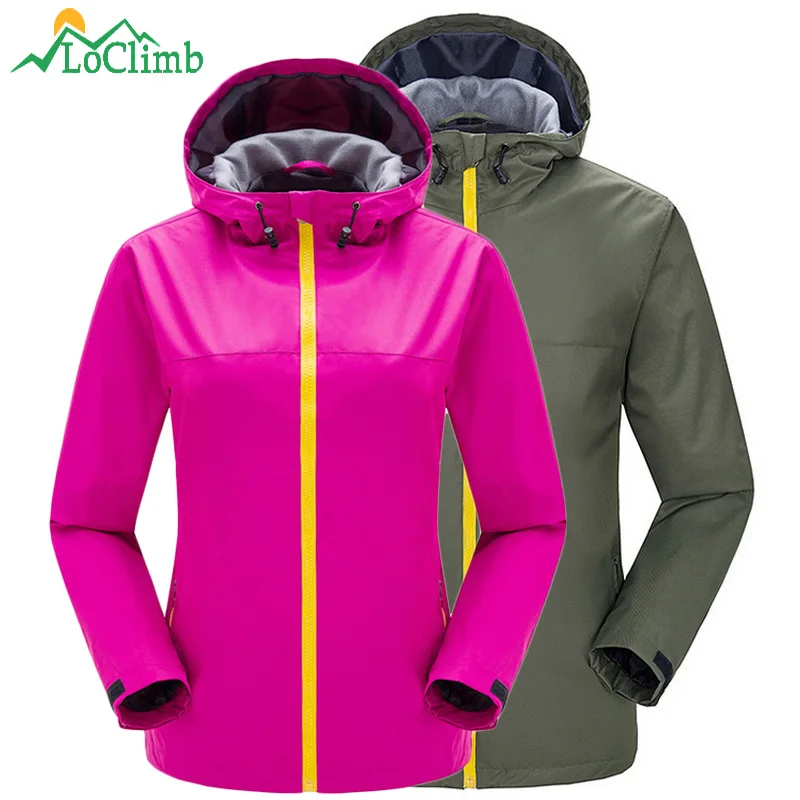 LoClimb Men Women Camping Hiking Clothing Waterproof