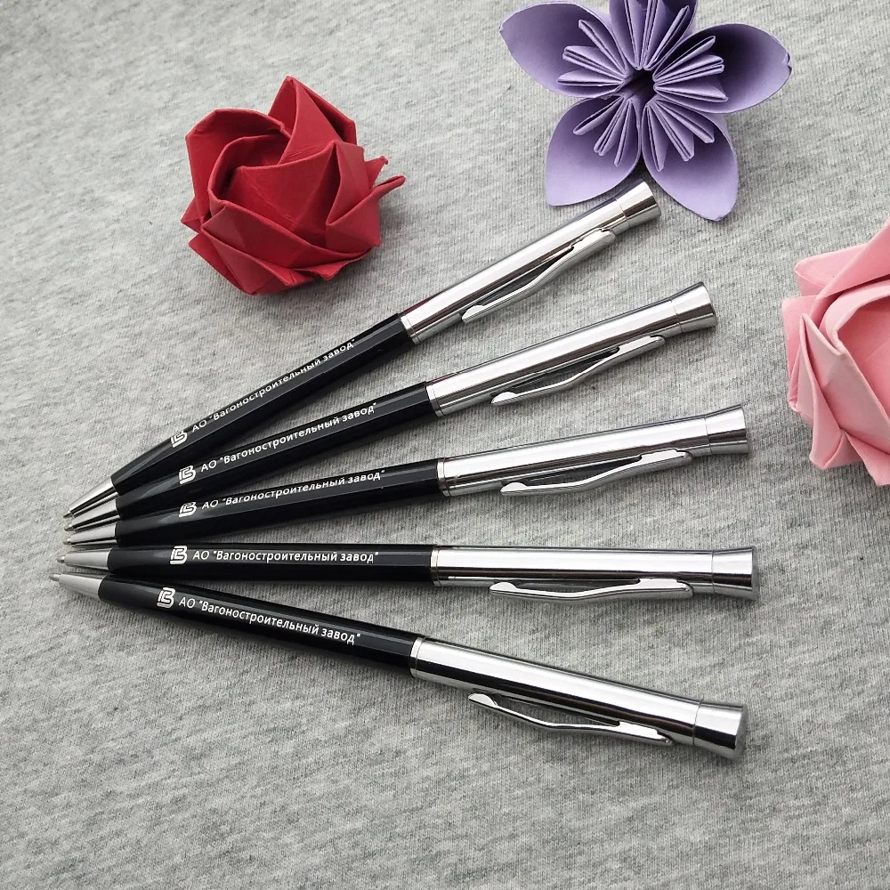 4 color pens for school can be custom printed with your logo free great quality pen spinning stationery office supplies 6pcs printed flower set envelope kawaii stationery wedding greeting card envelope invitation letter paper office school supplies