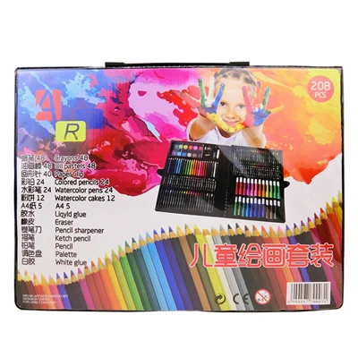 150 Pcs/Set Drawing Tool Kit Kids Art Set Painting Brush Art Marker Water  Color Pen Crayon Kids Gift Art Supplies Stationery - AliExpress