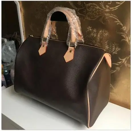 

Hot selling !!! 2018 new fashion good quality women handbag bag speedy bag 30/35cm bag FREE SHIPPING
