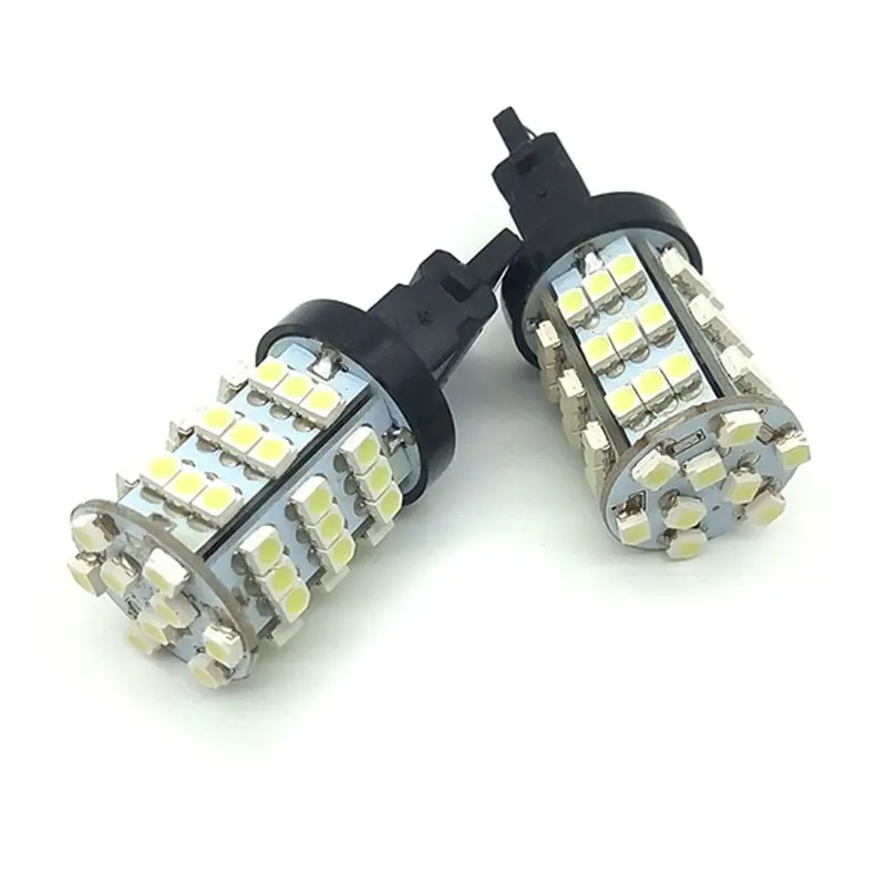 2pcs 3156 T25 BA15S 3020 SMD 50 Led Back up Car Light Auto Brake Xeon