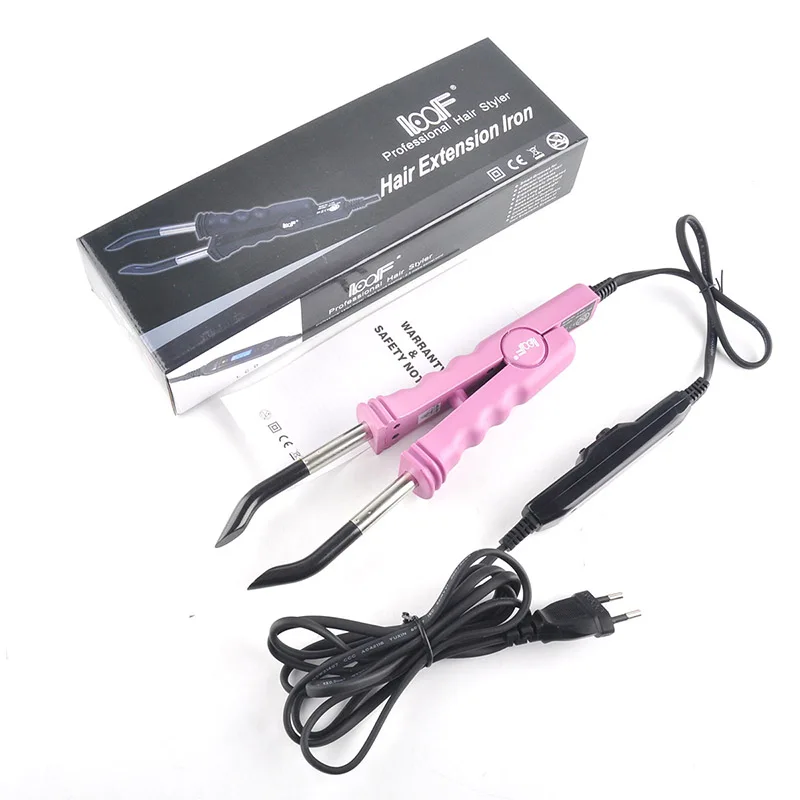 L-618 Adjustable Temperature Fusion Keratin Hair Extensions Iron Connector Tools For Flat-tip bonds