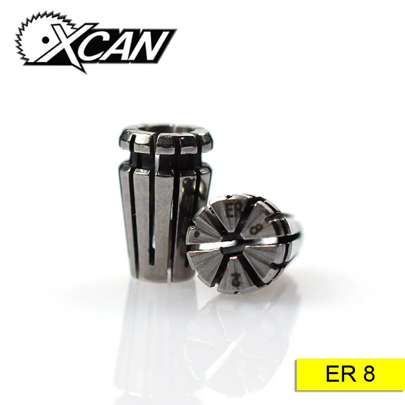 

XCAN 1/2/3/4/5mm ER8 Spring Collet Chucks Tool Holder For CNC Engraving Machine & Milling Lathe CNC Router