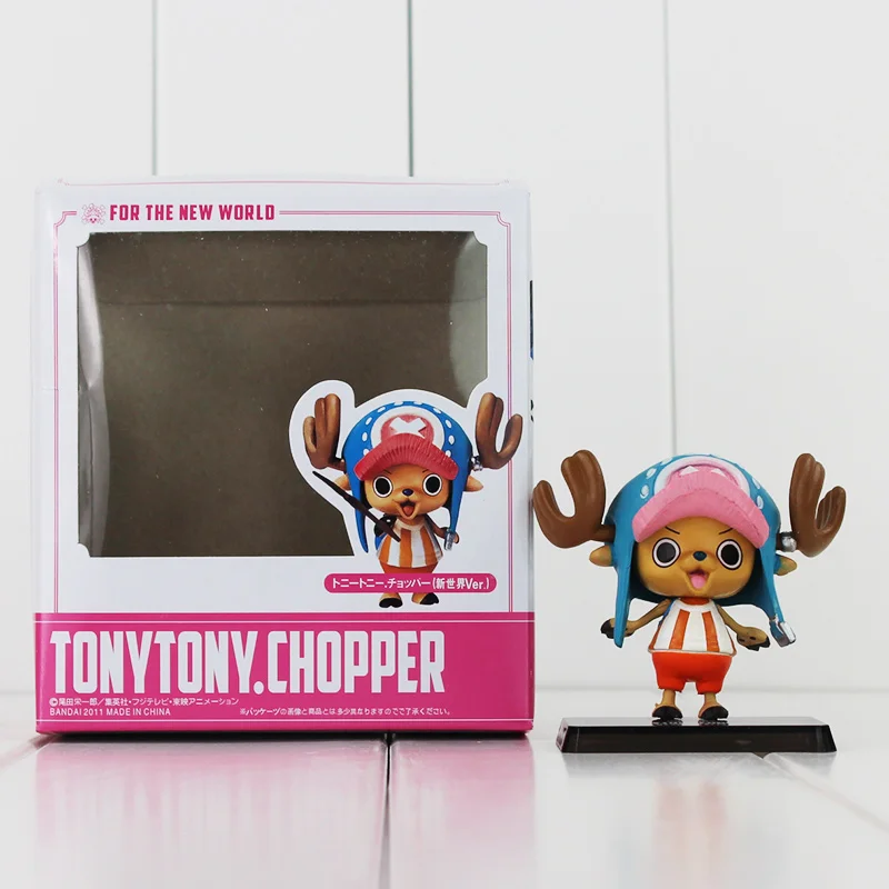 

Japanese Anime One Piece Tony Tony Chopper Two Years Later Action Figure PVC Toys Doll Model 5cm With Box Retail