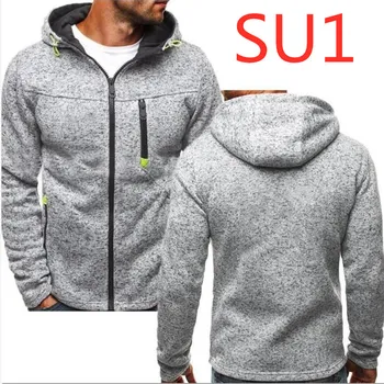 

SU1 Fashion Long Sleeves Spring Men's Casual Zipper Hoody MC Hoodie Male Off White Man Pocket Sweatshirt Harajuku Casual Hoodies