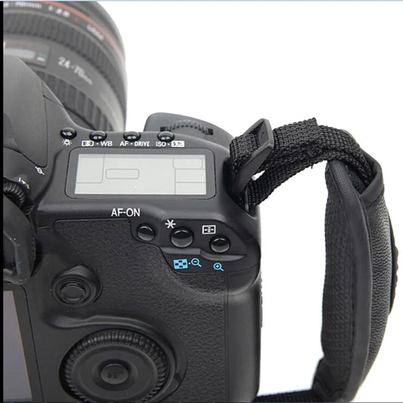 10 шт. ручной ремешок для камеры Canon EOS 5D Mark II 650D 550D 450D 600D 1100D 6D 7D nikon d3100 d3200 d80 d90 d300 d300s