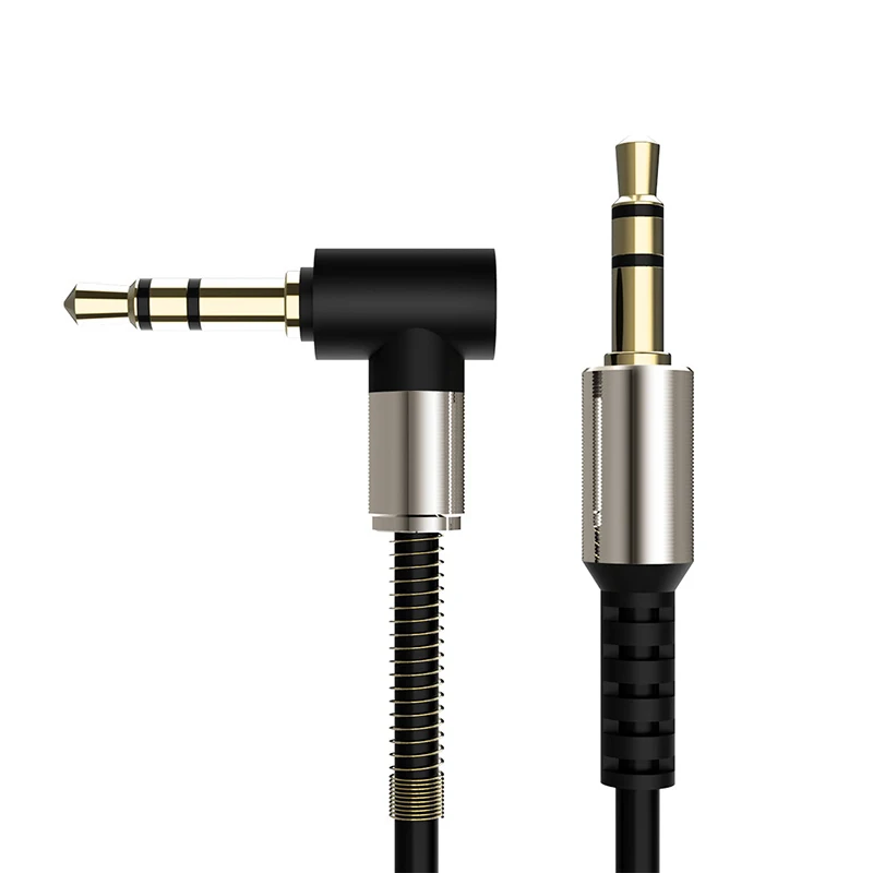 

EVLARUBY 3.5MM Audio Cable Male-Male AUX Cable Headphone Beats Earphone Speaker Phone Car Stereo AUX Cord Spring Audio Cable