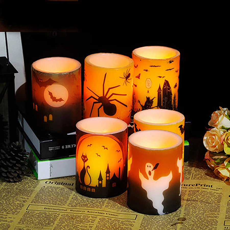 halloween candle decoration led bougies et chandelles velas paraffin wax flameless bougies making bar candles home - Candles Home Decor halloween candle decoration led bougies et chandelles velas paraffin wax flameless bougies making bar candles home - Candles Home Decor
