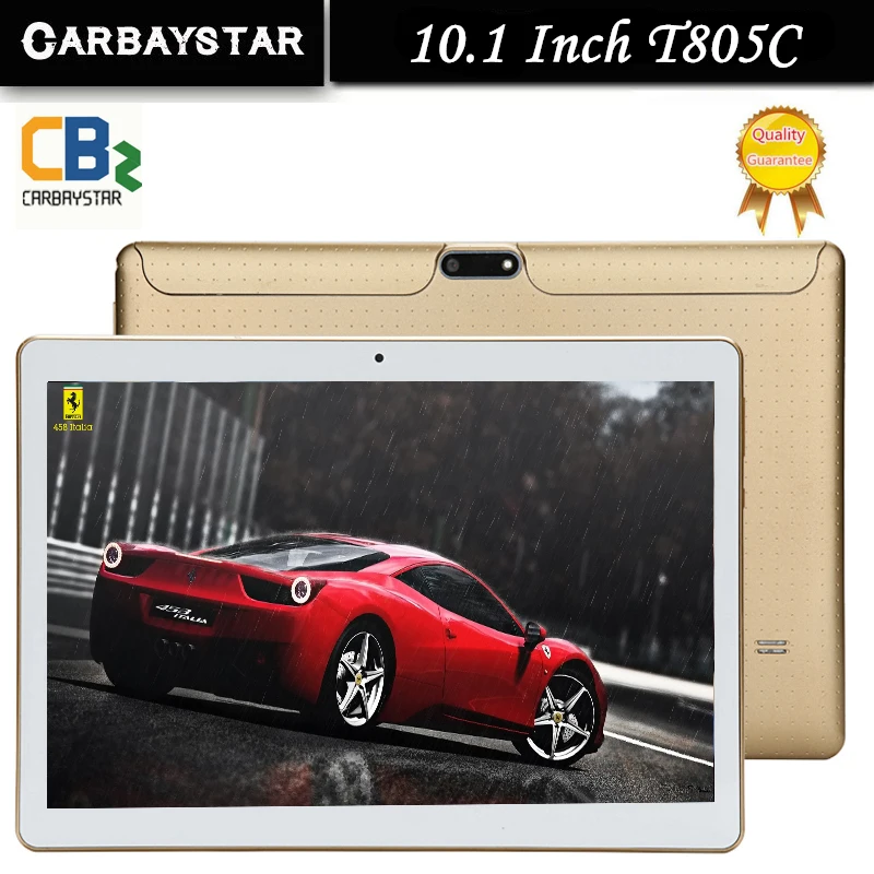 New T805C Android  Smart tablet pcs android tablet pc 10.1 inch Octa core tablet computer Ram 4GB Rom 64GB White Gold Black