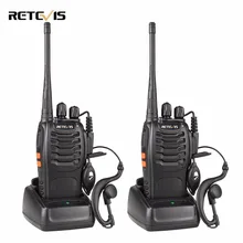 2pcs Retevis H777 font b Walkie b font font b Talkie b font 3W UHF 400