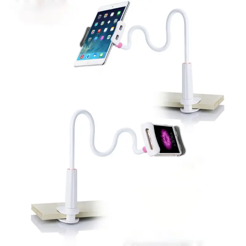 Universal Phone Tablet Holder Clip Desktop Bed Long Arm