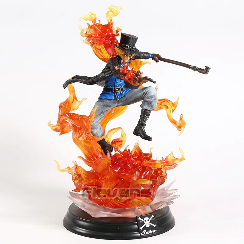 One Piece сабо с пламенем Дракон GK статуя коллекция фигурок из ПВХ Модель игрушка