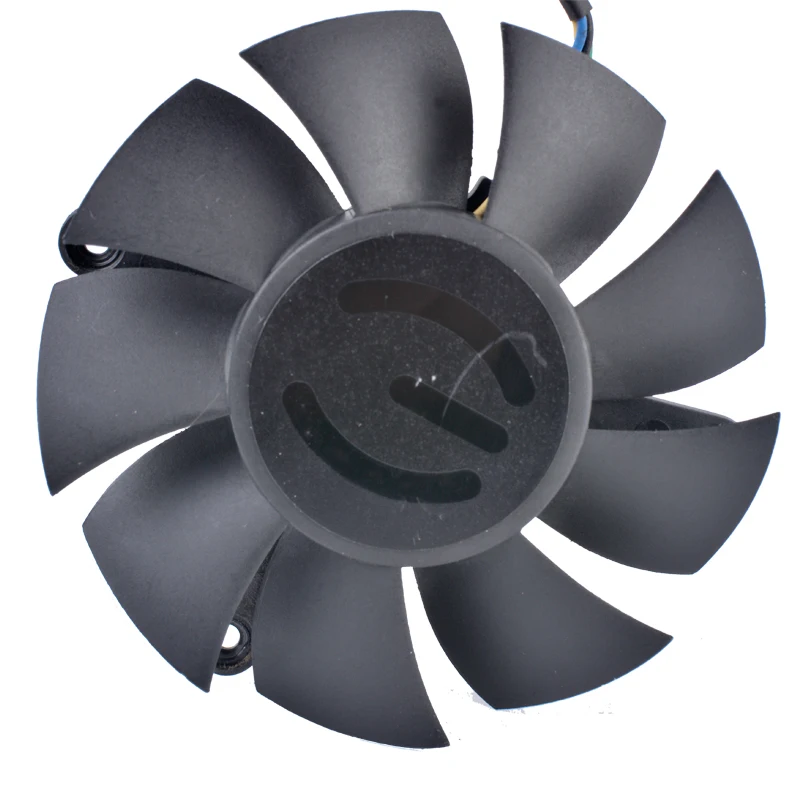 

free shipping Original DASB0815B2U DC12V 0.6A 74mm 4Wires 4Pin For ZOTAC GTX560TI Graphics Card Cooler Cooling Fan