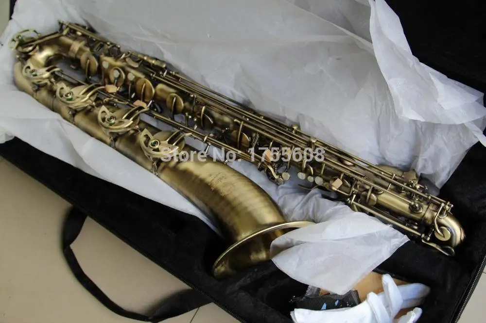 2018 sel 54 new high quality copy selmer 54 baritone saxophone Low a~High F#Key e flat sax with Accessories.