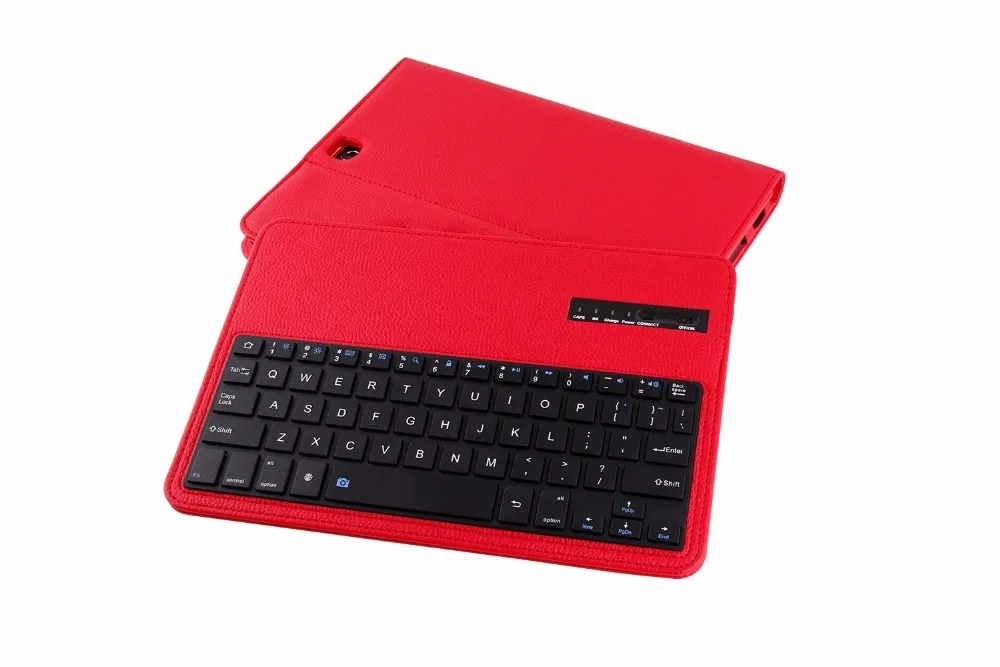 Kemile съемный Беспроводной Bluetooth клавиатура Портфолио Кожаный чехол для Samsung Galaxy Tab S2 9,7 T810 T815 T819
