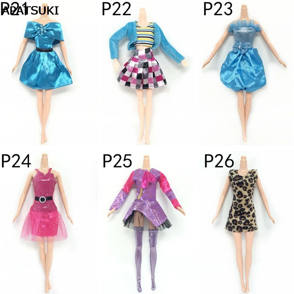 Doll Accessories Fashion Clothes For Barbie Doll Dress For 1 6 BJD Doll House Dolls Clothing