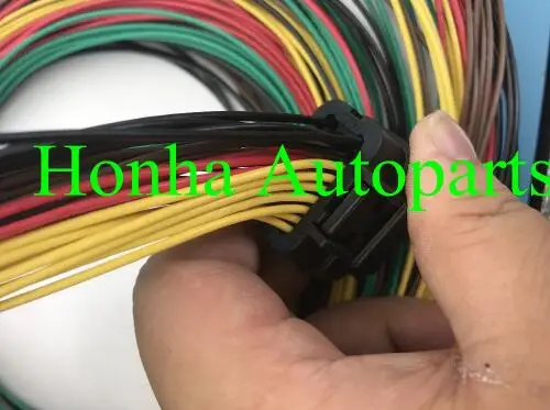 

Free shipping 26 Pin/Way ECU Auto Computer Connector Oil Gas Electrical Plug With Cable Wire Pigtail For Tyco AMP 3-14372