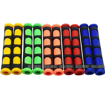 

Colorful Rubber Motorcycle Handle Bar Grips Universal Motorcycle Accessories Non-slip Motorbike Scooter Brake Handlebar Grip
