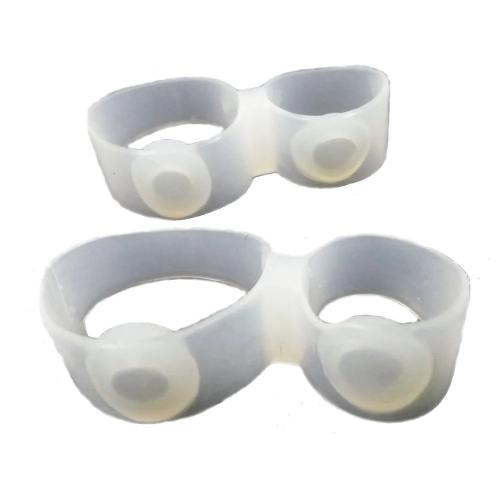 1Pair 2Piece Weight Loss Magnetic Silicon Foot Care Diet Foot Massager Toe Rings Slimming Fitness Health Blood