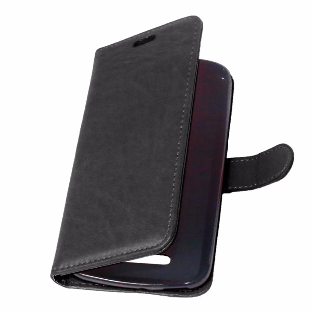 Кожаный чехол в стиле ретро для Alcatel One Touch Fierce 2 7040T 7040N аксессуары кошелек
