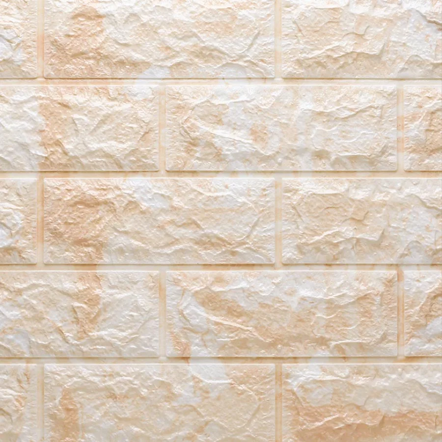 الذاتي لاصق 3D رغوة خلفيات للأطفال غرفة DIY الإبداعية الطوب الجدار ملصق نوم ديكور المنزل للماء الزخرفية ملصقات
