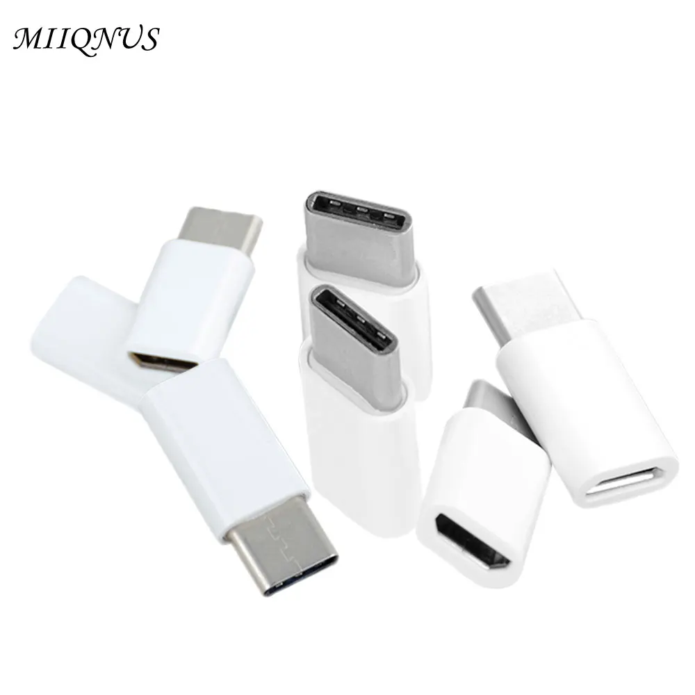 5 pcs USB 3.1 Type C Male to Micro USB Female Adapter Converter Connector USB-C Phone upgrade type-c to Phone white 5 pcs USB 3.1 Type C Male to Micro USB Female Adapter Converter Connector USB-C Phone upgrade type-c to Phone white