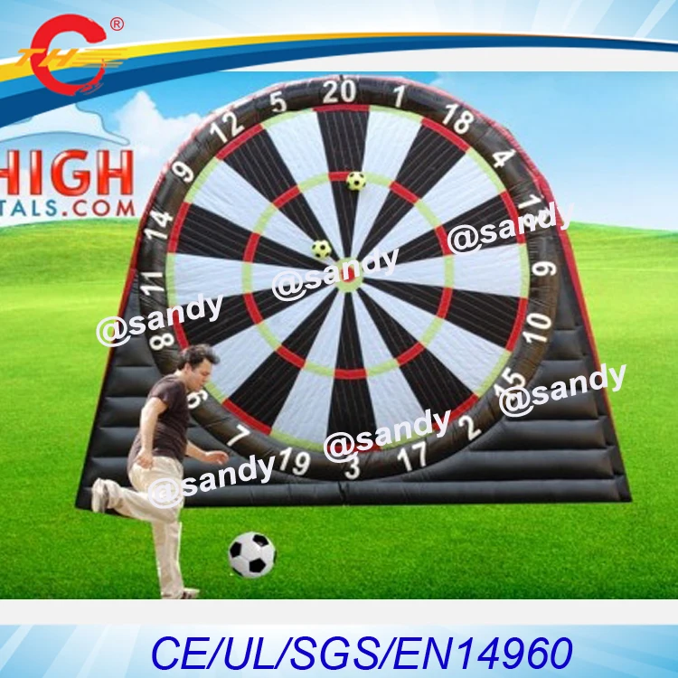 giant soccer game inflatable football dart board for sale Football