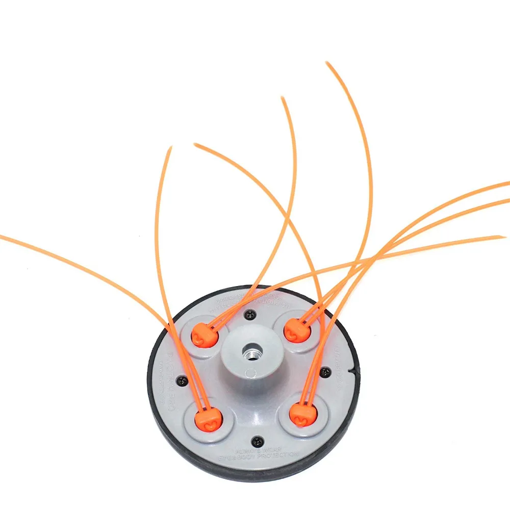 Универсальная струнная триммерная головка подходит Pivotrim 55-491 M10x1.25 LHF кусторез Strimmer запасные части