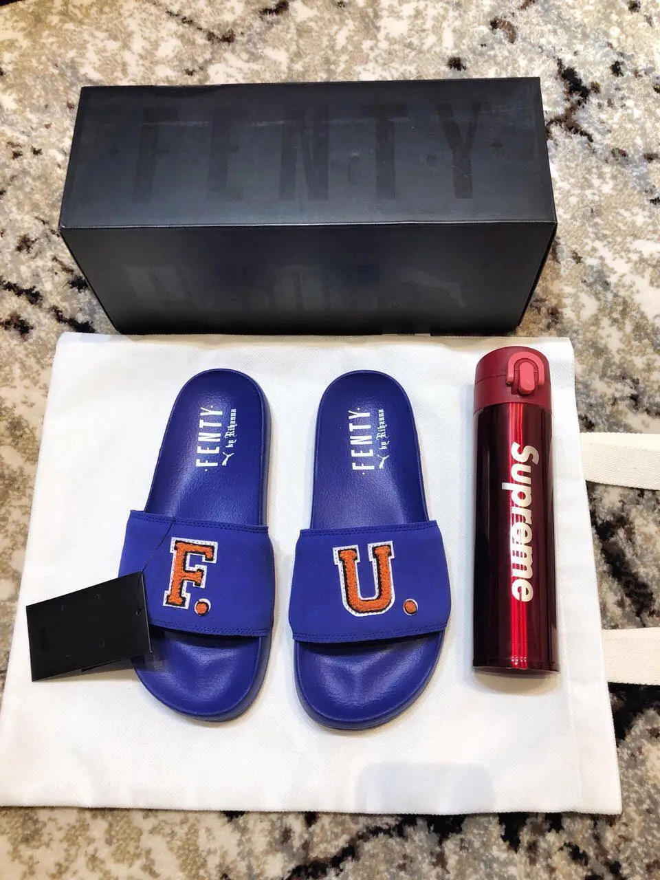 2018 Пума женские Fenty x F. U. Leadcat слайды Мужская обувь дышащая для бадминтона